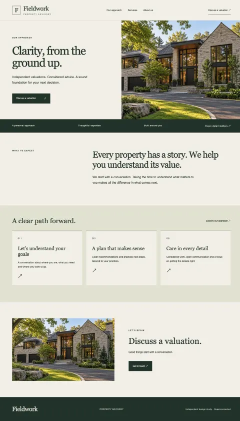 Fieldwork Property Advisory inner page